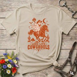 Long Live Cowghouls 2 T Shirt Gift For Horse Lover