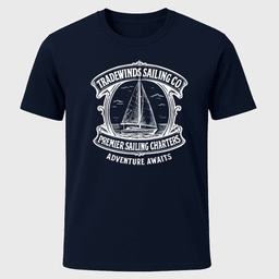 Tradewinds Sailing Co T Shirt Gift For Boat Owner