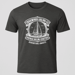 Tradewinds Sailing Co T Shirt Gift For Boat Owner