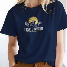 Trail Rider T Shirt Gift For Horse Lover