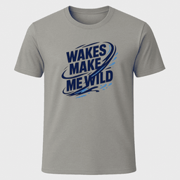 Wild Wakes T Shirt Gift For Boat Owner