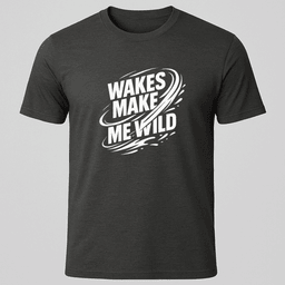 Wild Wakes T Shirt Gift For Boat Owner