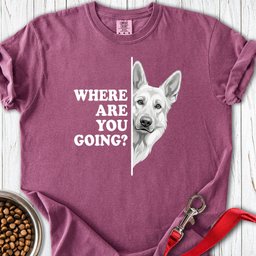 Berger Blanc Suisse Alert Premium Tee Gift For Dog Lover