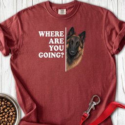 Belgian Tervuren Where Are You Going Premium Tee Gift For Dog Lover