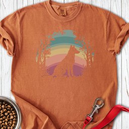 Belgian Malinois Nature Premium Tee Gift For Dog Lover