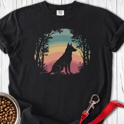 Belgian Malinois Nature Premium Tee Gift For Dog Lover