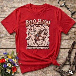 Boo Haw T Shirt Gift For Horse Lover