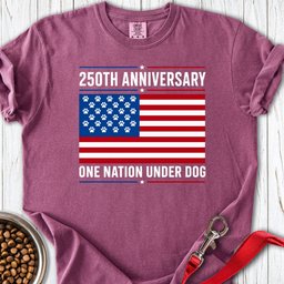 250 Years USA Dog Premium Tee Gift For Dog Lover