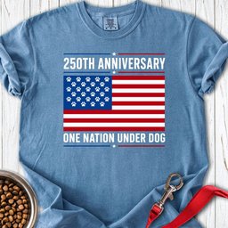 250 Years USA Dog Premium Tee Gift For Dog Lover