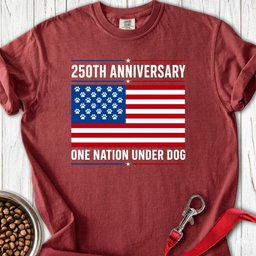 250 Years USA Dog Premium Tee Gift For Dog Lover