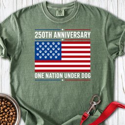 250 Years USA Dog Premium Tee Gift For Dog Lover