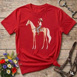 Sip And Ride T Shirt Gift For Horse Lover