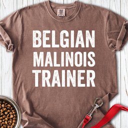 Belgian Malinois Trainer Premium Tee Gift For Dog Lover