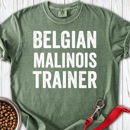Belgian Malinois Trainer Premium Tee Gift For Dog Lover