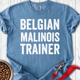 Belgian Malinois Trainer Premium Tee Gift For Dog Lover