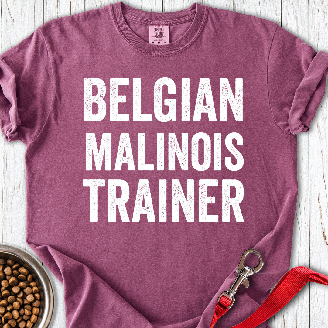 Belgian Malinois Trainer Premium Tee Gift For Dog Lover
