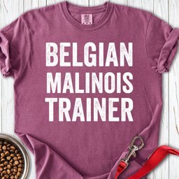 Belgian Malinois Trainer Premium Tee Gift For Dog Lover