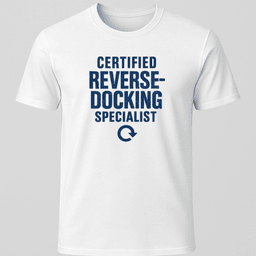 Docking Specialist T Shirt Gift For Boat Owner