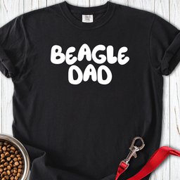 Beagle Dad Premium Tee Gift For Dad