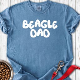 Beagle Dad Premium Tee Gift For Dad