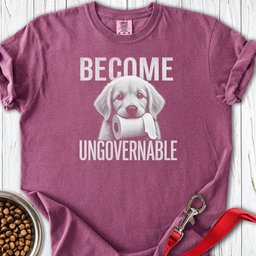 Become Ungovernable Goldie Premium Tee Gift For Dog Lover