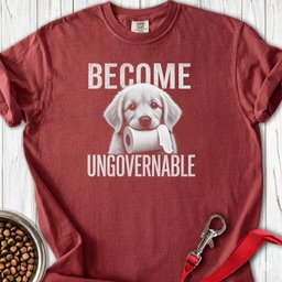 Become Ungovernable Goldie Premium Tee Gift For Dog Lover