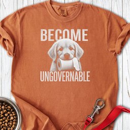 Become Ungovernable Goldie Premium Tee Gift For Dog Lover