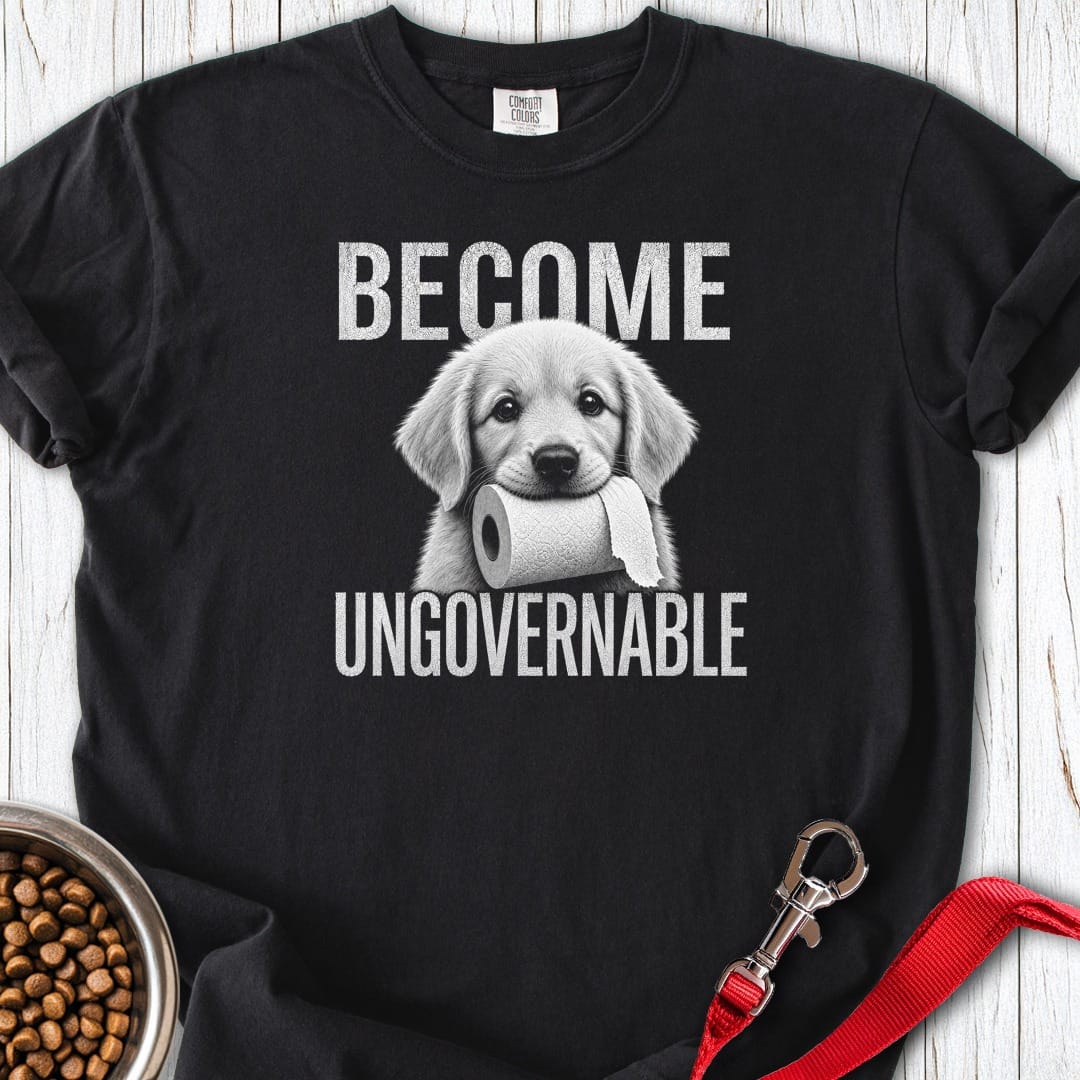 Become Ungovernable Goldie Premium Tee Gift For Dog Lover