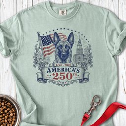 Belgian Malinois 250 USA Premium Tee Gift For Dog Lover