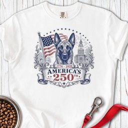 Belgian Malinois 250 USA Premium Tee Gift For Dog Lover