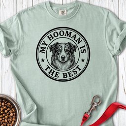 Australian Shepherd Hooman Premium Tee Gift For Dog Lover