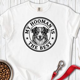 Australian Shepherd Hooman Premium Tee Gift For Dog Lover
