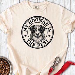 Australian Shepherd Hooman Premium Tee Gift For Dog Lover