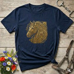 Golden Girl T Shirt Gift For Horse Lover