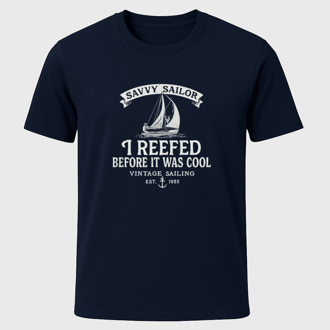 Savvy Sailor T Shirt Gift For Boat Owner