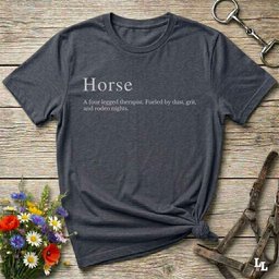 Definition Of A Horse T Shirt Gift For Horse Lover