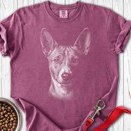Basenji Engraved Premium Tee Gift For Dog Lover