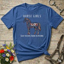 Horse Girls T Shirt Gift For Horse Lover