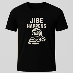 Ouch Jibe Happens T Shirt Gift For Boat Owner