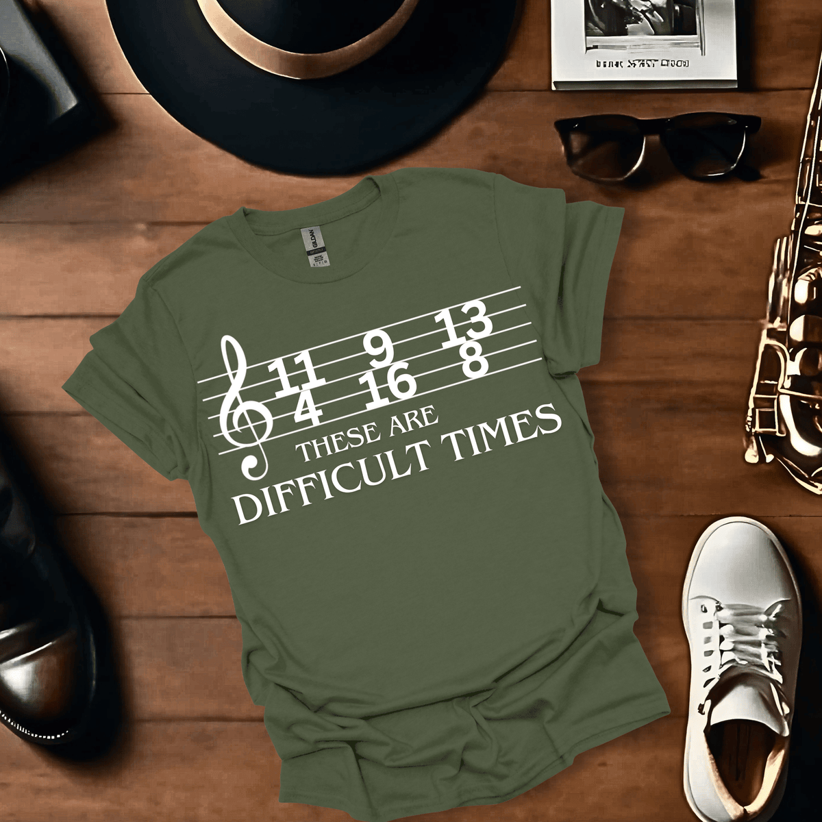 These Are Difficult Times T Shirt Gift For Music Lover