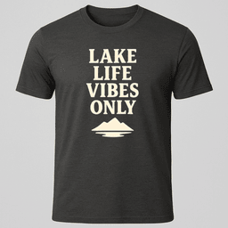 Lake Vibes T Shirt Gift For Boat Owner