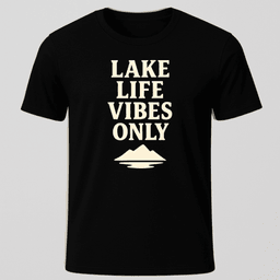 Lake Vibes T Shirt Gift For Boat Owner