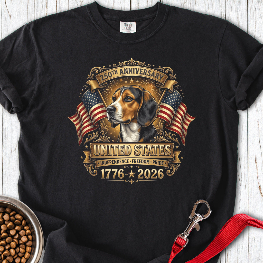 Beagle 250 Years USA Premium Tee Gift For Dog Lover