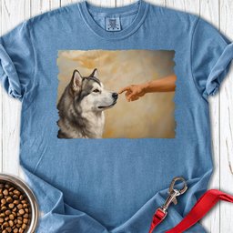Alaskan Malamute Creation Premium Tee Gift For Dog Lover