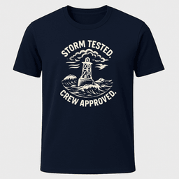 Storm Tested Buoy T Shirt Gift For Boat Owner