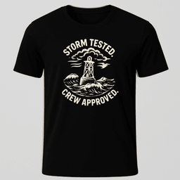 Storm Tested Buoy T Shirt Gift For Boat Owner