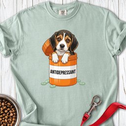 Beagle Antidepressant Premium Tee Gift For Dog Lover