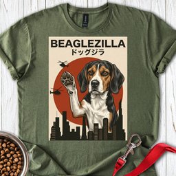 Beaglezilla T Shirt Gift For Dog Lover