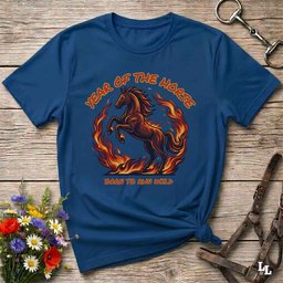 Born To Run Wild T Shirt Gift For Horse Lover