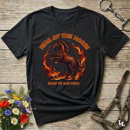Born To Run Wild T Shirt Gift For Horse Lover